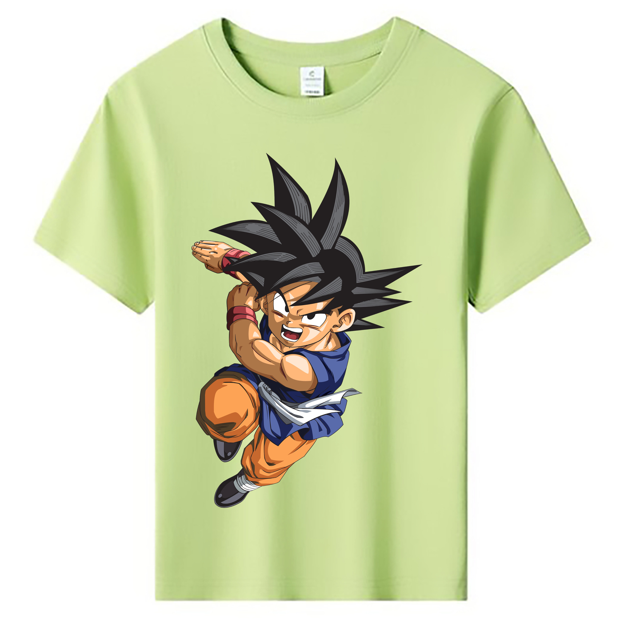 （画像用） ドラゴンボール 孫悟空（そん ごくう）Son Goku カカロット DRAGON BALL Kakarotto 綿100％キッズTシャツ（フロントプリント）